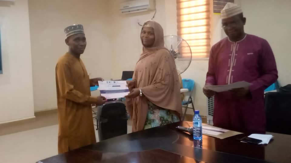 Award of Certificate for Participation to Procurement